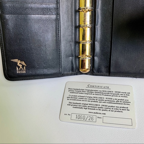 MAISON MOLLERUS Vintage Monogram Agenda - Picture 5 of 9